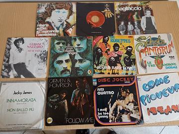 Dischi in vinile anni 60-70-80