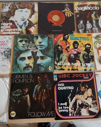 Dischi in vinile anni 60-70-80