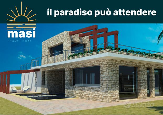 Terreno con progetto approvato - villa 137 mq