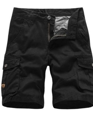 Pantaloncini Cargo Uomo a Vita Media