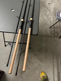 2 canne Carpfishing Max Nollert 10FT  3lb