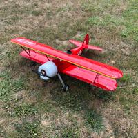 Biplano Stearman RC  motore 7,5cc Hipe