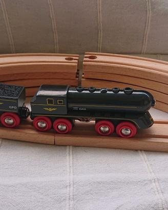 Brio 33697 Treno a vapore con binari