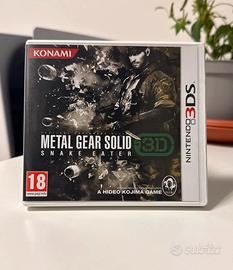 Metal Gear Solid 3D -3Ds Completo ITA