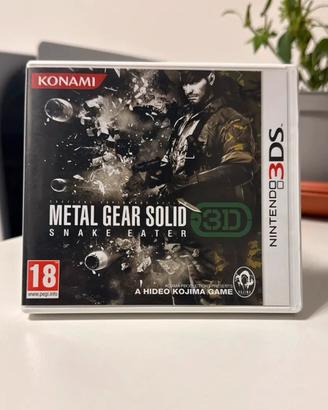 Metal Gear Solid 3D -3Ds Completo ITA