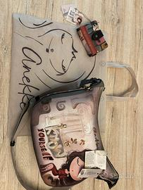 Set Anekke Muse Borsa Tracolla e Portafoglio NUOVI