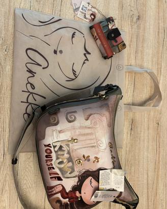 Set Anekke Muse Borsa Tracolla e Portafoglio NUOVI
