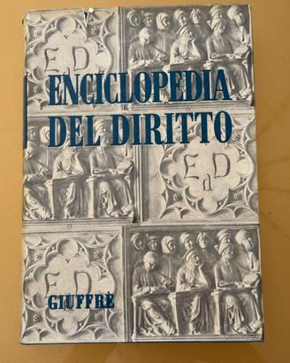 Enciclopedia del diritto, ed. Giuffrè 