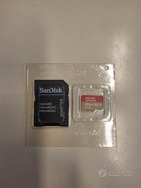 MicroSD SanDisk Extreme 256GB + Adattatore SD 