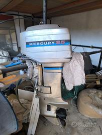 2 Motory Mercury 25CV