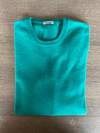 Maglione girocollo 100% cashmere Bassoli