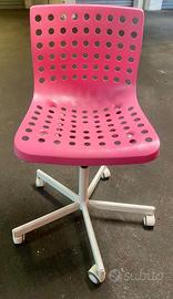sedia ikea rosa