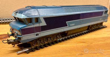 Lima H0 locomotiva diesel SNCF CC 72000 da testare