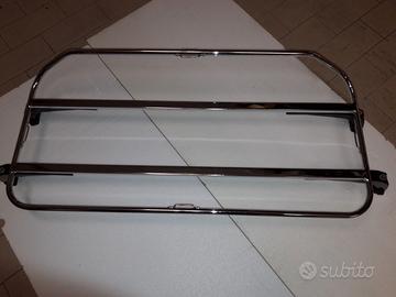 Porta bagagli cromato per auto vintage