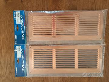Griglie per ventilazione in rame 360x140