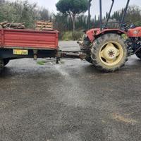 SAME DELFINO 35 DT CON RIMORCHIO TRAZIONATO