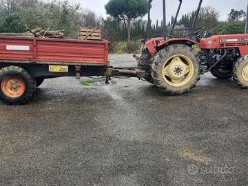 SAME DELFINO 35 DT CON RIMORCHIO TRAZIONATO