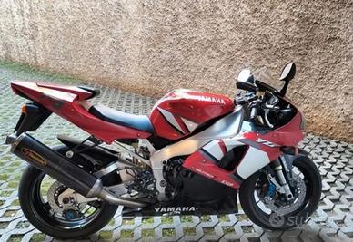 Scarico completo AKRAPOVIC R1 carburatori 1998 01