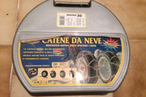 Catene auto da neve nuove misura 30