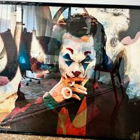 Quadro Joker con cornice artigianale