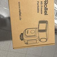 Flash rollei + trigger + diffusore sferico