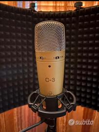 Behringer C3 Gold Edition Microfono a condensatore
