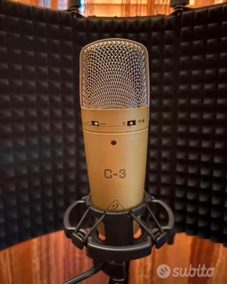 Behringer C3 Gold Edition Microfono a condensatore