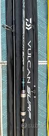 Canna da pesca daiwa vulcan surf