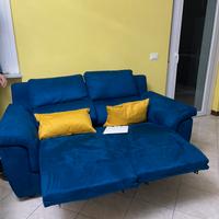 Divano 2 posti con relax eletrici
