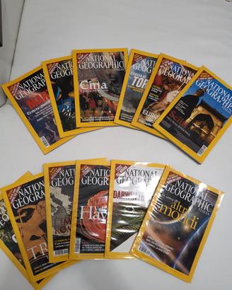 National Geographic 2004 completa con raccoglitori