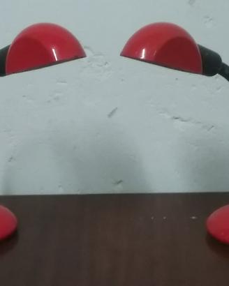 LAMPADE DA TAVOLO PIEGHEVOLI ROSSE VINTAGE