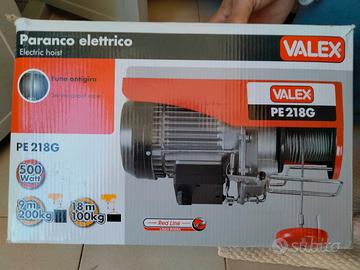 Paranco Elettrico Valex 100/200 kg per ricambio