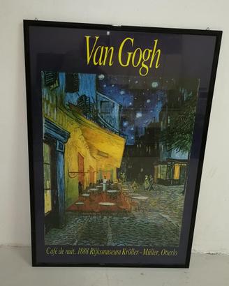 Quadro Poster Van Gogh Cafe'de Nuit 1888 UffIcio