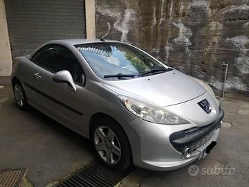 Peugeot 207 cabrio turbo-benzina 1600 cv 110-5fx