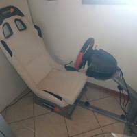 Volante trustmaster piu postazione di guida