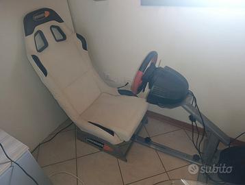 Volante trustmaster piu postazione di guida