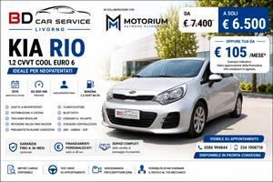 KIA RIO 1.2 CVVT COOL EURO 6 • UNICOPROPRIETARIO •