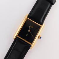 Cartier Tank Vermeil 7, Manuale, Oro Placcato