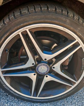 🔥 4 CERCHI ORIGINALI MERCEDES AMG 18” + GOMME 🔥