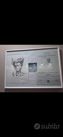 disegno di wolverine fatto e autografato ma marc s