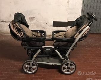 Passeggino gemellare fratellare + ovetti