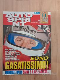 Autosprint 1992  Sainz Campione Rally - Caschi d'o
