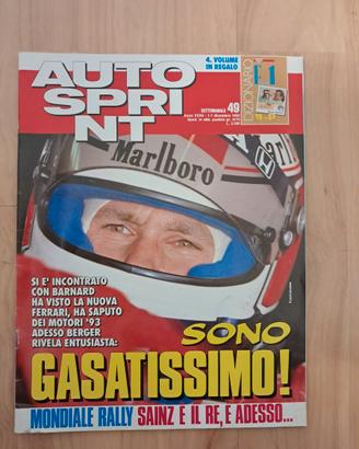 Autosprint 1992  Sainz Campione Rally - Caschi d'o