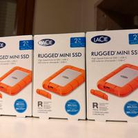 SSD LaCie Rugged Mini 2TB 2000MB/s NUOVO