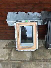 1 lucernario 55x78cm con tendina - disponibili 2