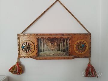 portachiavi da parete in legno 