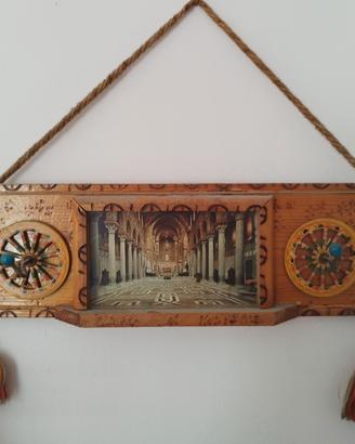 portachiavi da parete in legno 