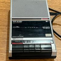Registratore e riproduttore audiocassette vintage