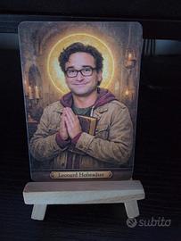 Santino artistico The Big Bang Theory Leonard