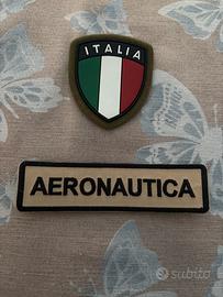 Patch toppe Aeronautica scudetto Italia